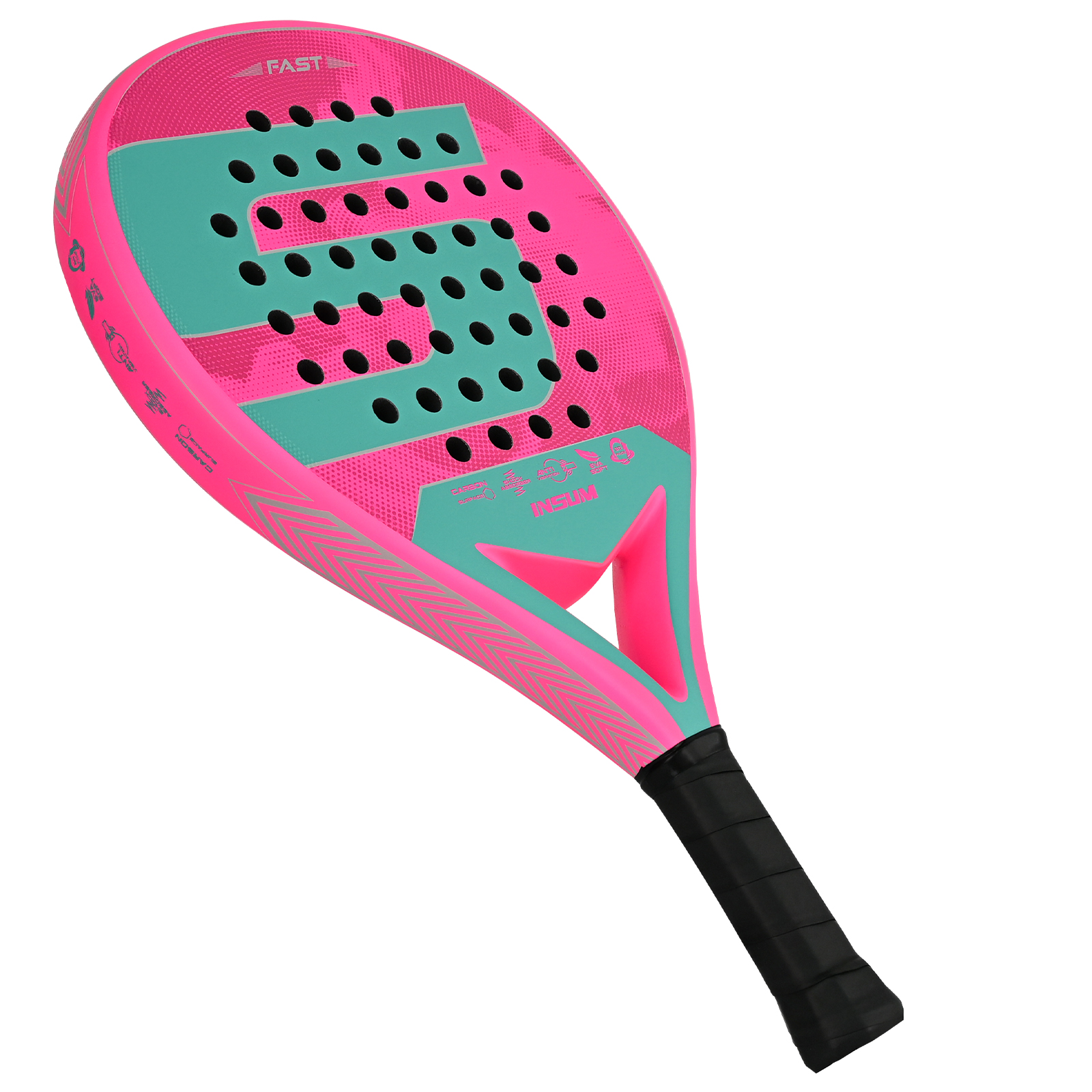 Men Accessories Tips - Padel Racket Full Carbon Padel Accessories