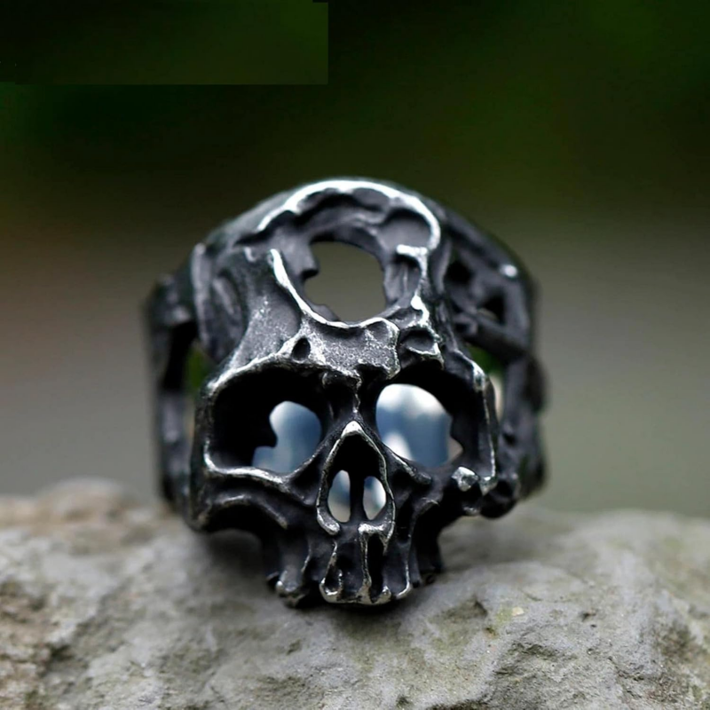 Men Accessories Bd - Hollow Men's Hip Hop Cross Ghost