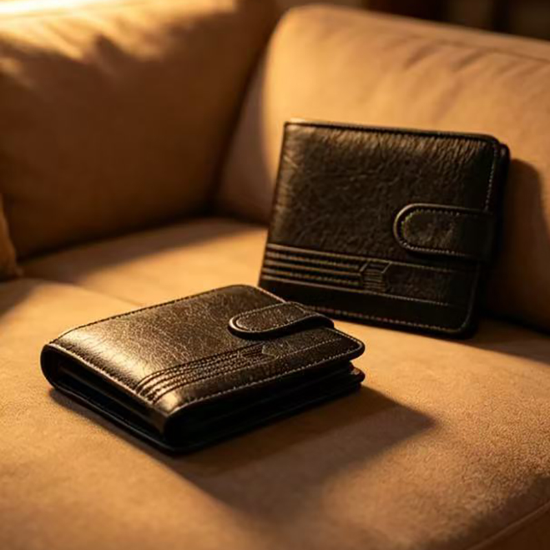 Money Clip Slim - Men's Slim Bifold Wallets Leather Multiple