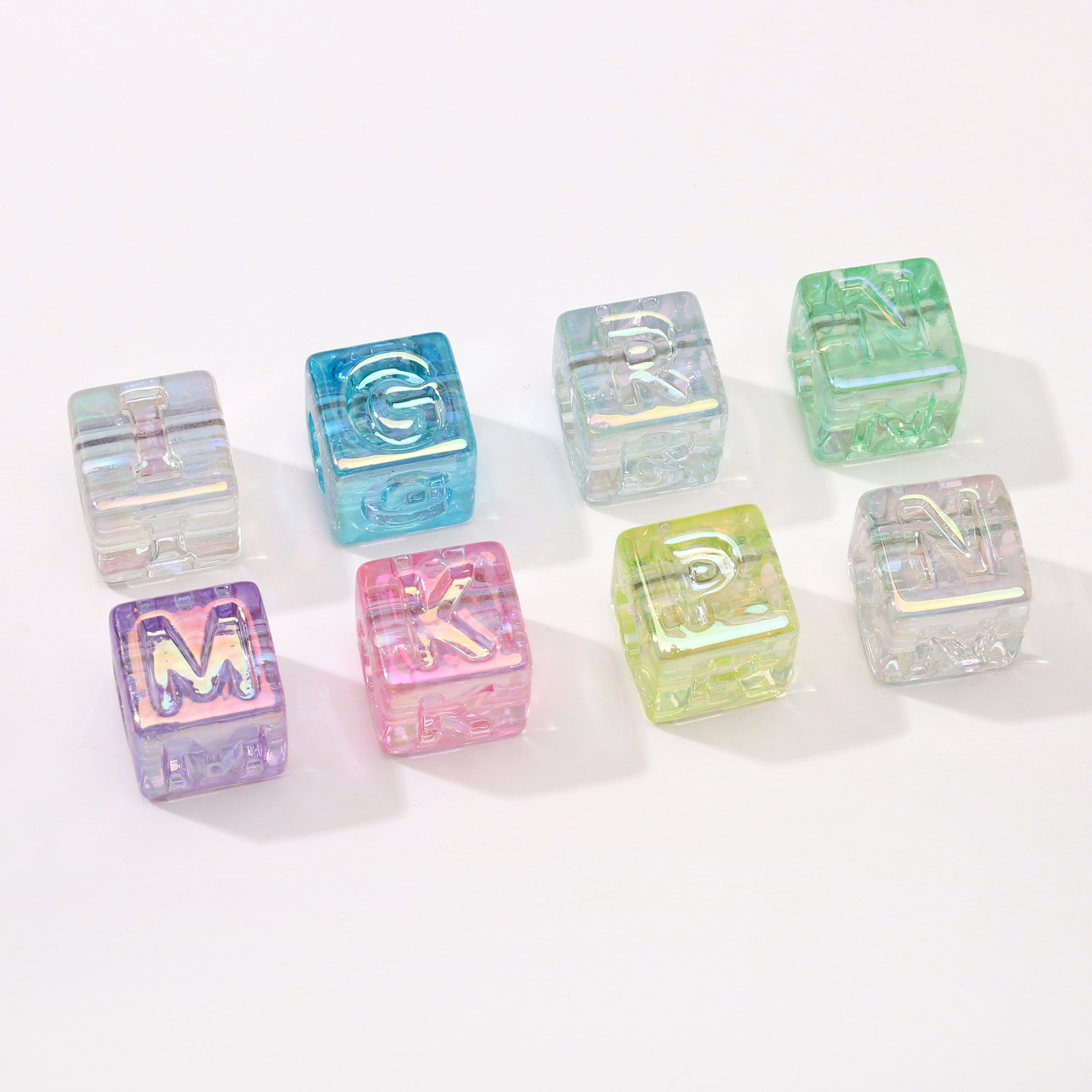 10Pcs beading Colorful Clear L - Men'S Accessories Jewelry Bracelet ulasan dan harga