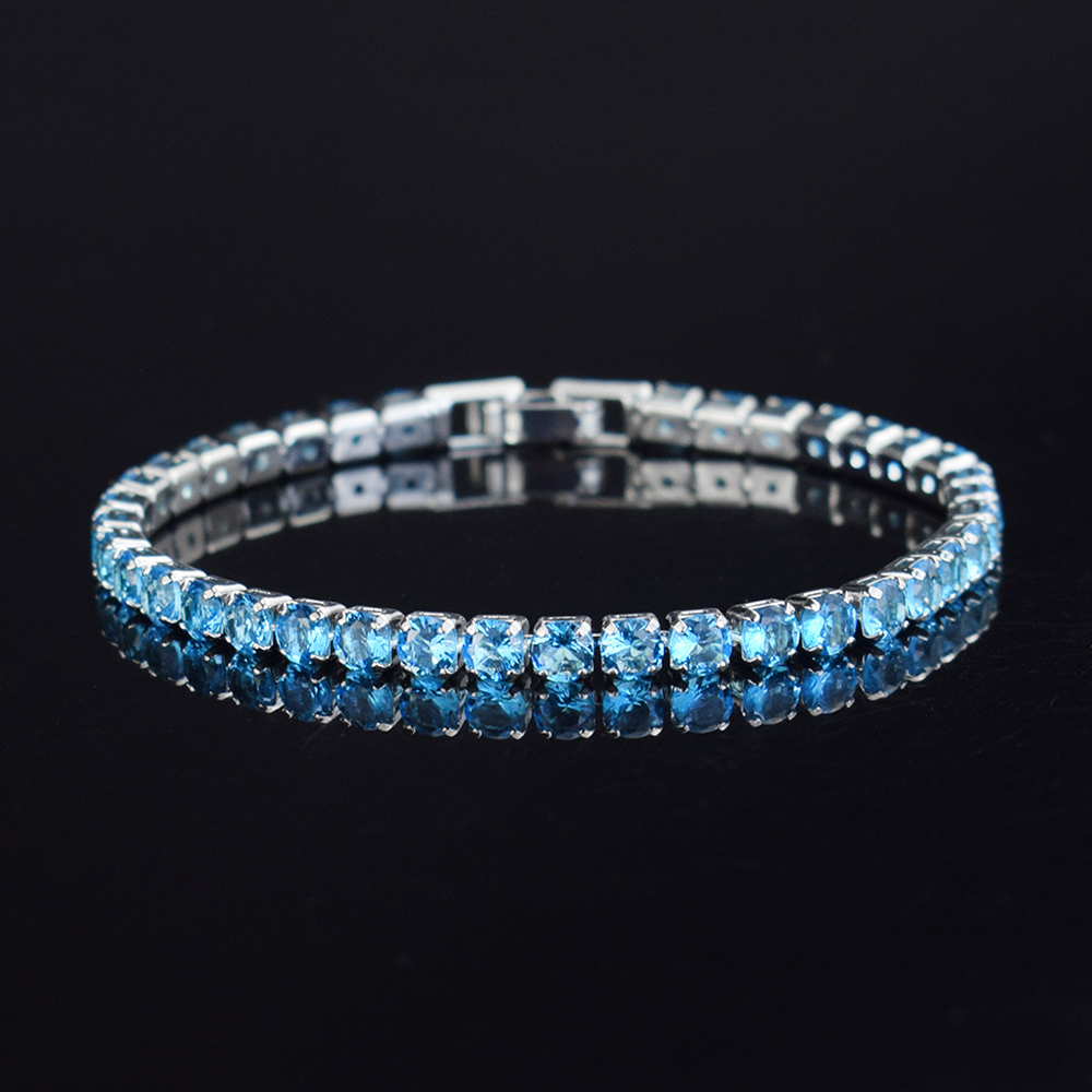 4mm Micro-inlaid Zircon Tennis - Men'S Accessories Jewelry Bracelet ulasan dan harga