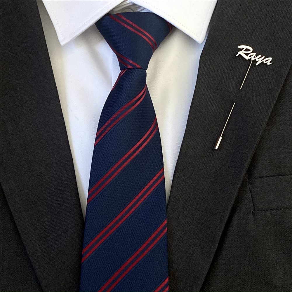 Personalized Men Lapel Pin Cus - Men Accessories Name ulasan dan harga