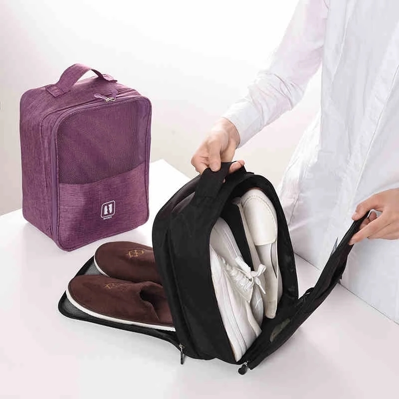 Women Portable Travel Shoe Bag - Men'S Accessories Wardrobe ulasan dan harga