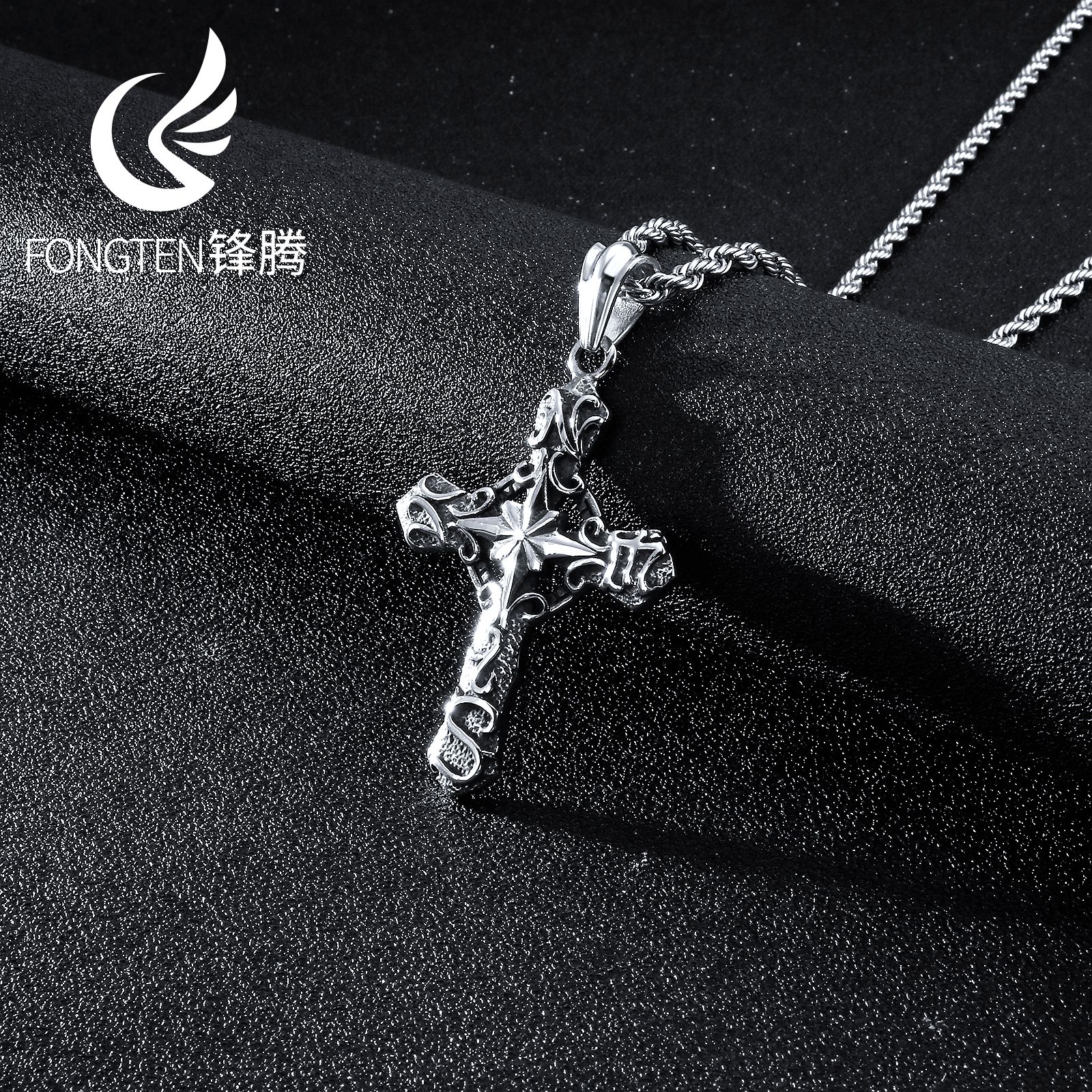 Fongten Punk Pendant Stainless - Men Accessories Bd ulasan dan harga