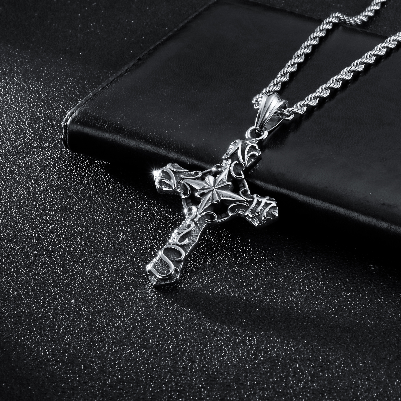 Fongten Punk Pendant Stainless - Men Accessories Bd ulasan dan harga