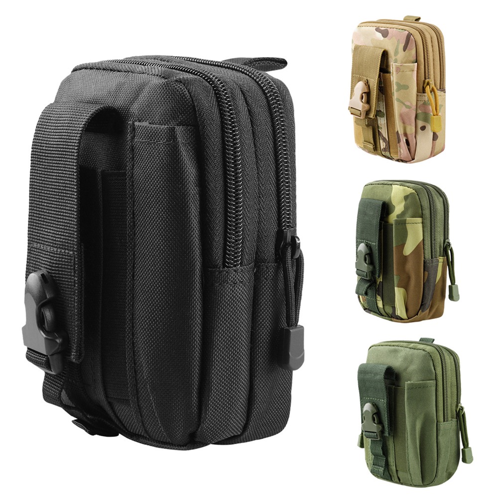 Tactical Waist Pouch Molle Wai - Men Accessories Bag ulasan dan harga