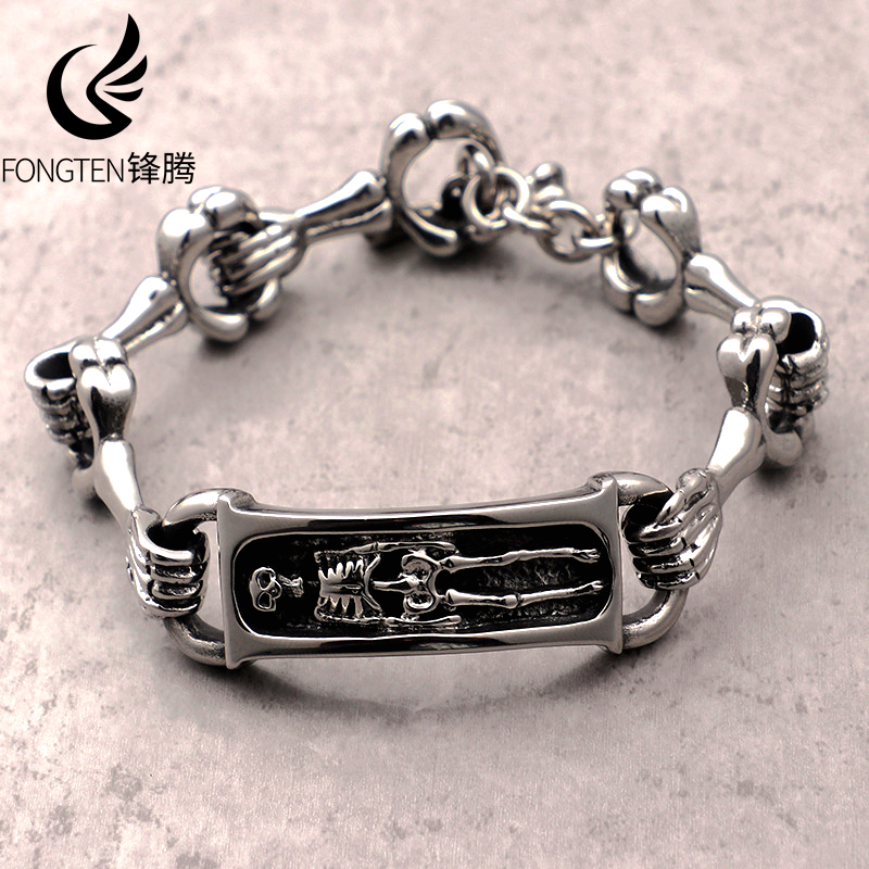 Fongten Stainless Steel Men's  - Men Accessories Bd ulasan dan harga