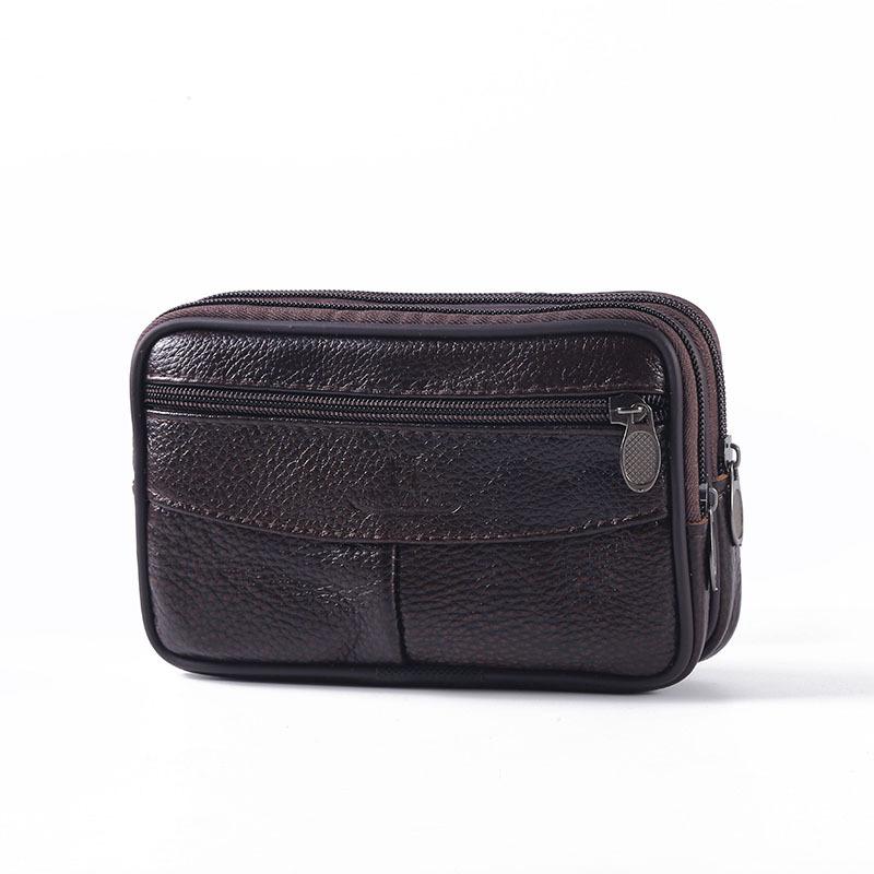 1PC Leather Hand Bags For Men  - Men Accessories Bag ulasan dan harga