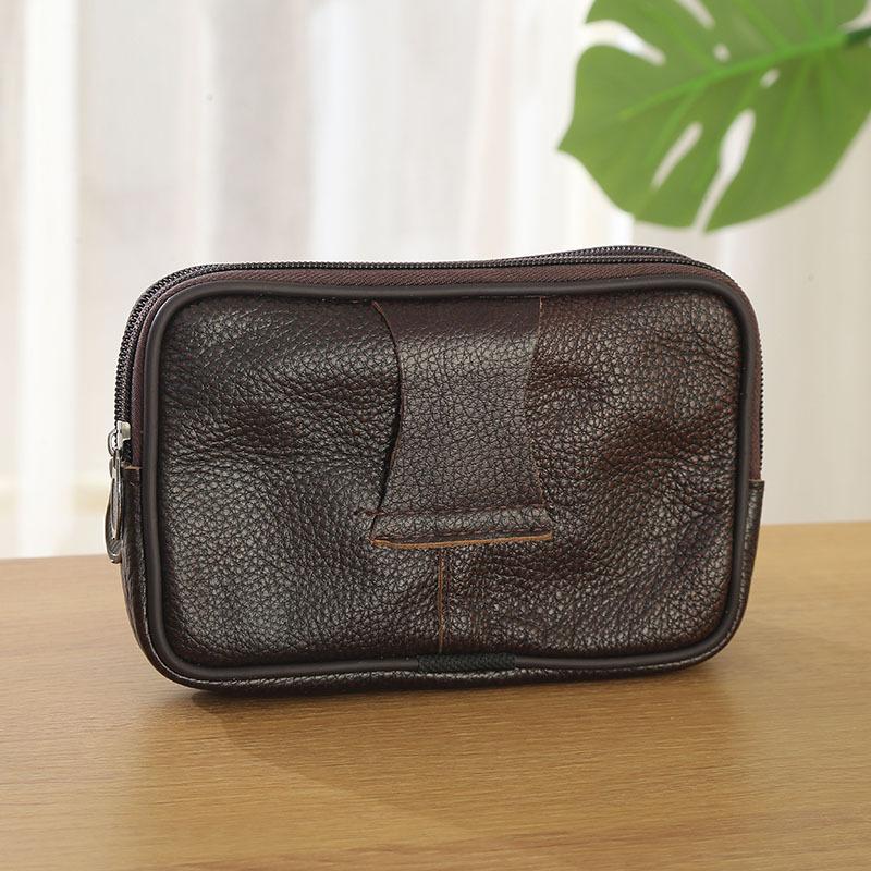 1PC Leather Hand Bags For Men  - Men Accessories Bag ulasan dan harga