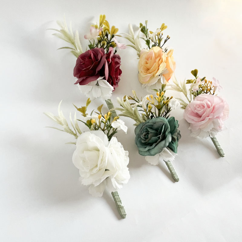 Men Prom Boutonniere Wedding A - Men Accessories For Wrist ulasan dan harga