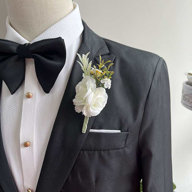Men Prom Boutonniere Wedding A - Men Accessories For Wrist ulasan dan harga