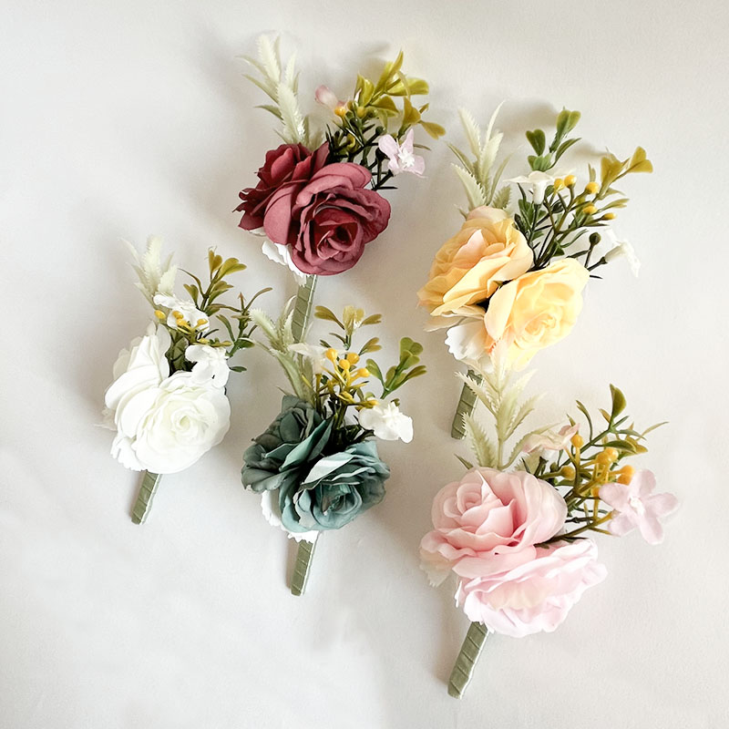 Men Prom Boutonniere Wedding A - Men Accessories For Wrist ulasan dan harga