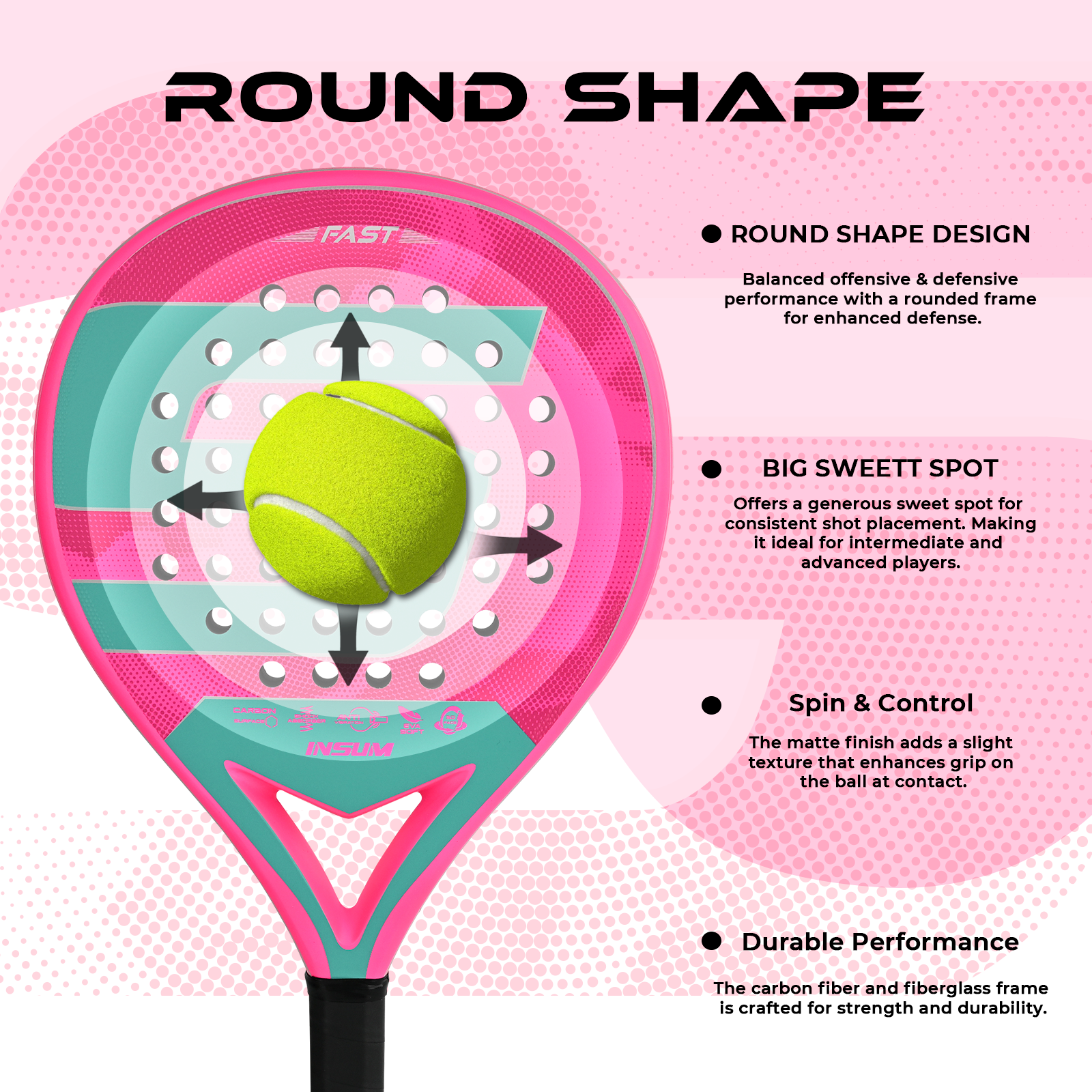 Padel Racket Full Carbon Padel - Men Accessories Tips ulasan dan harga