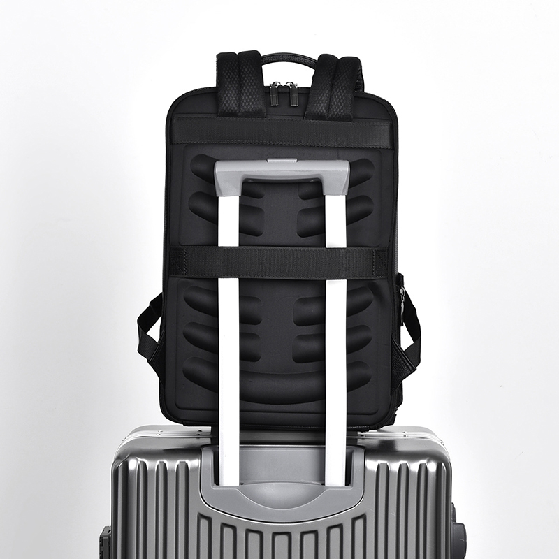 PU Leather Men's Backpack USB  - Men Accessories Bag ulasan dan harga