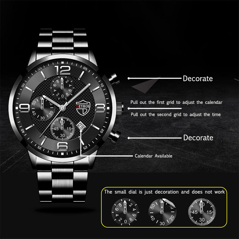 Brand Fashion Men's Sports Wat - Men Accessories For Wrist ulasan dan harga