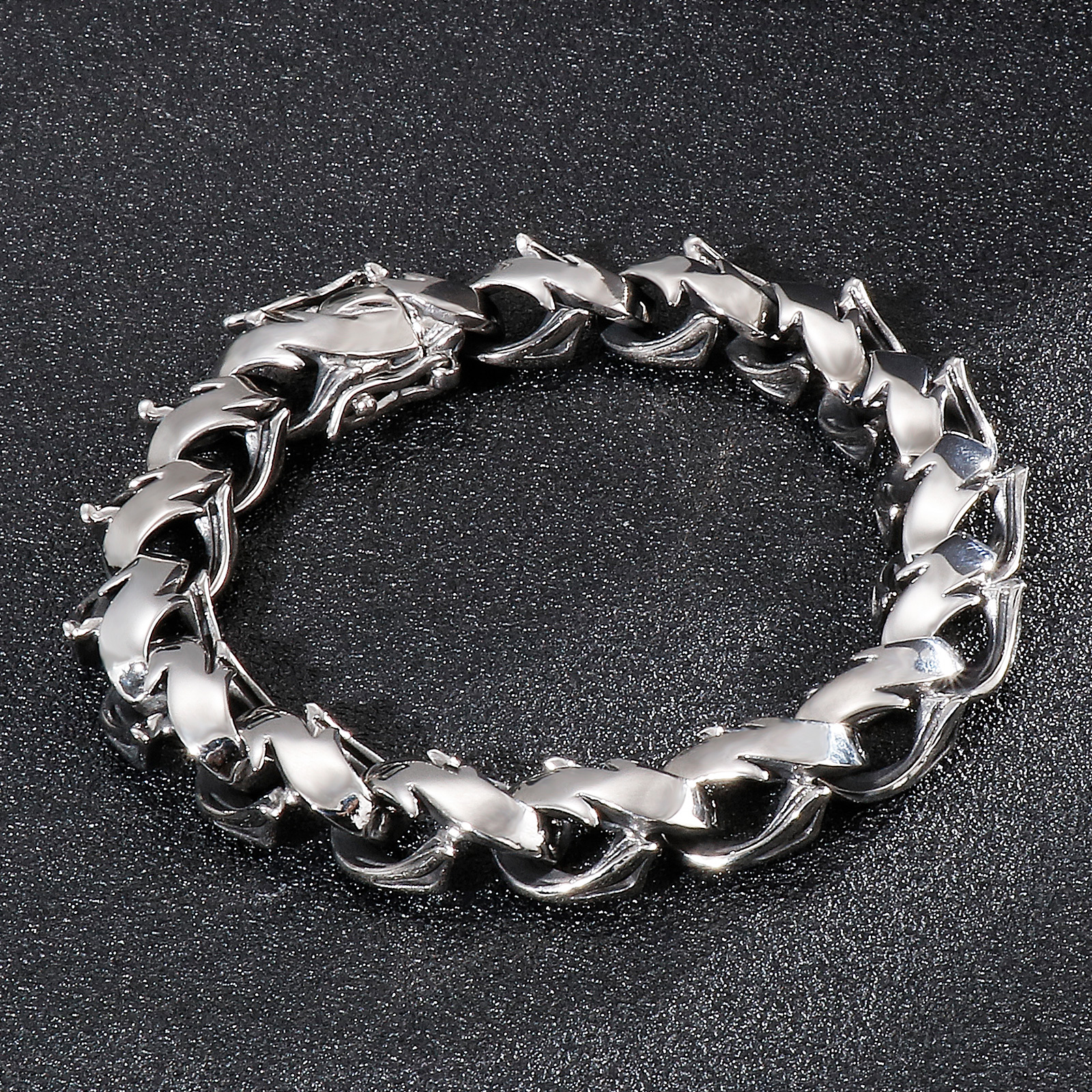 KALEN Polished Chunky Bracelet - Men Accessories Bd ulasan dan harga