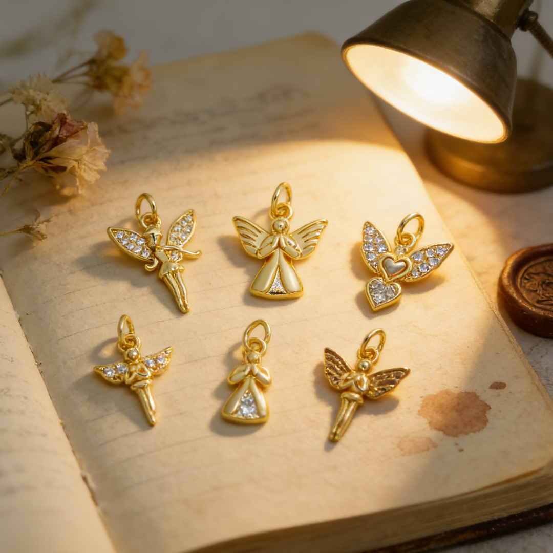 4Pcs Pendants Gold Plated Shin - Men'S Accessories Jewelry Bracelet ulasan dan harga
