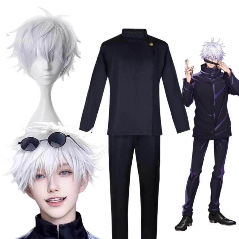 2026 Anim Gojo Satoru Cosplay  - Men'S Accessories With Suits ulasan dan harga