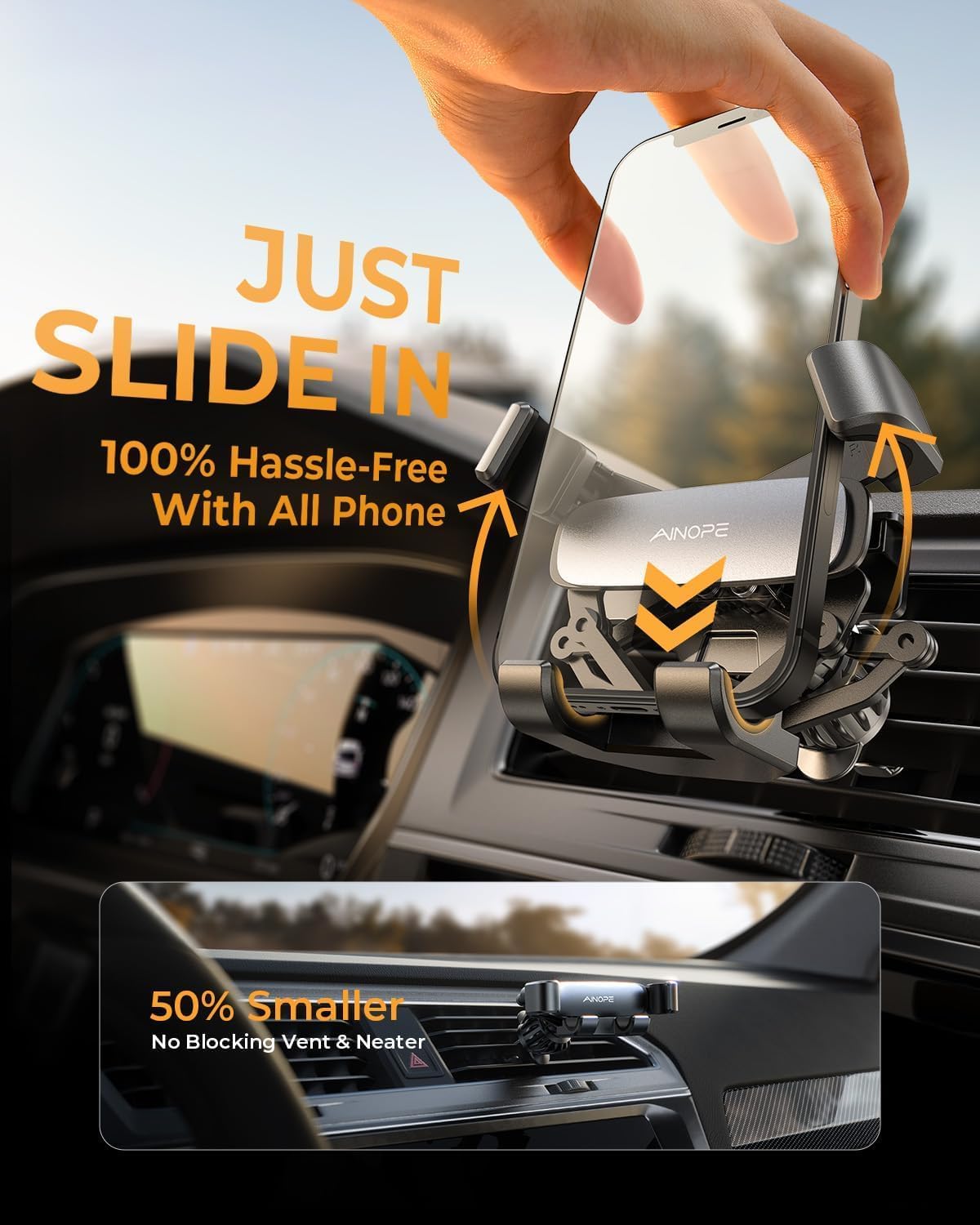 Car Vent Phone Mount Holder [D - Men Accessories Gift ulasan dan harga
