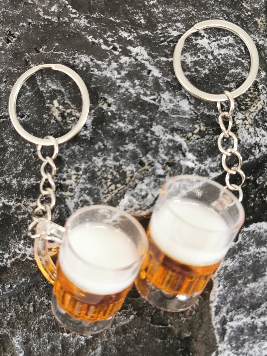 2PCS New Simulation Beer Mug K - Men Accessories Bag ulasan dan harga