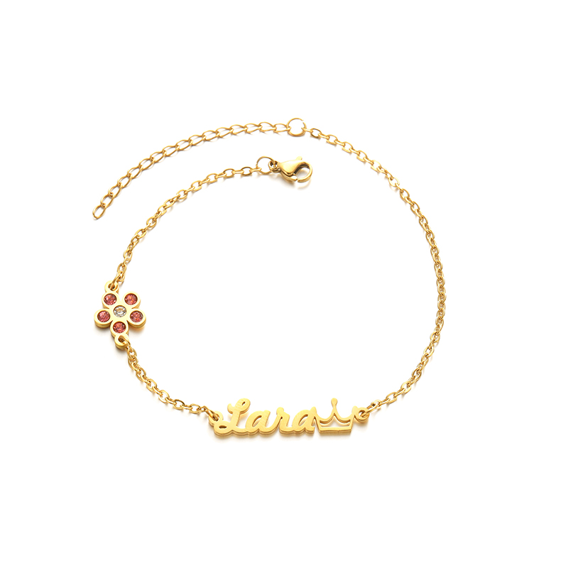 Goxijite Customize Name Neckla - Men'S Accessories Jewelry Bracelet ulasan dan harga