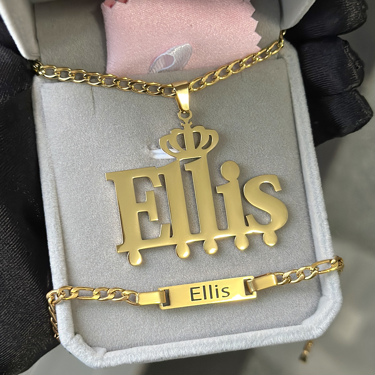 Custom Little Boy Name Necklac - Men'S Accessories Jewelry Bracelet ulasan dan harga