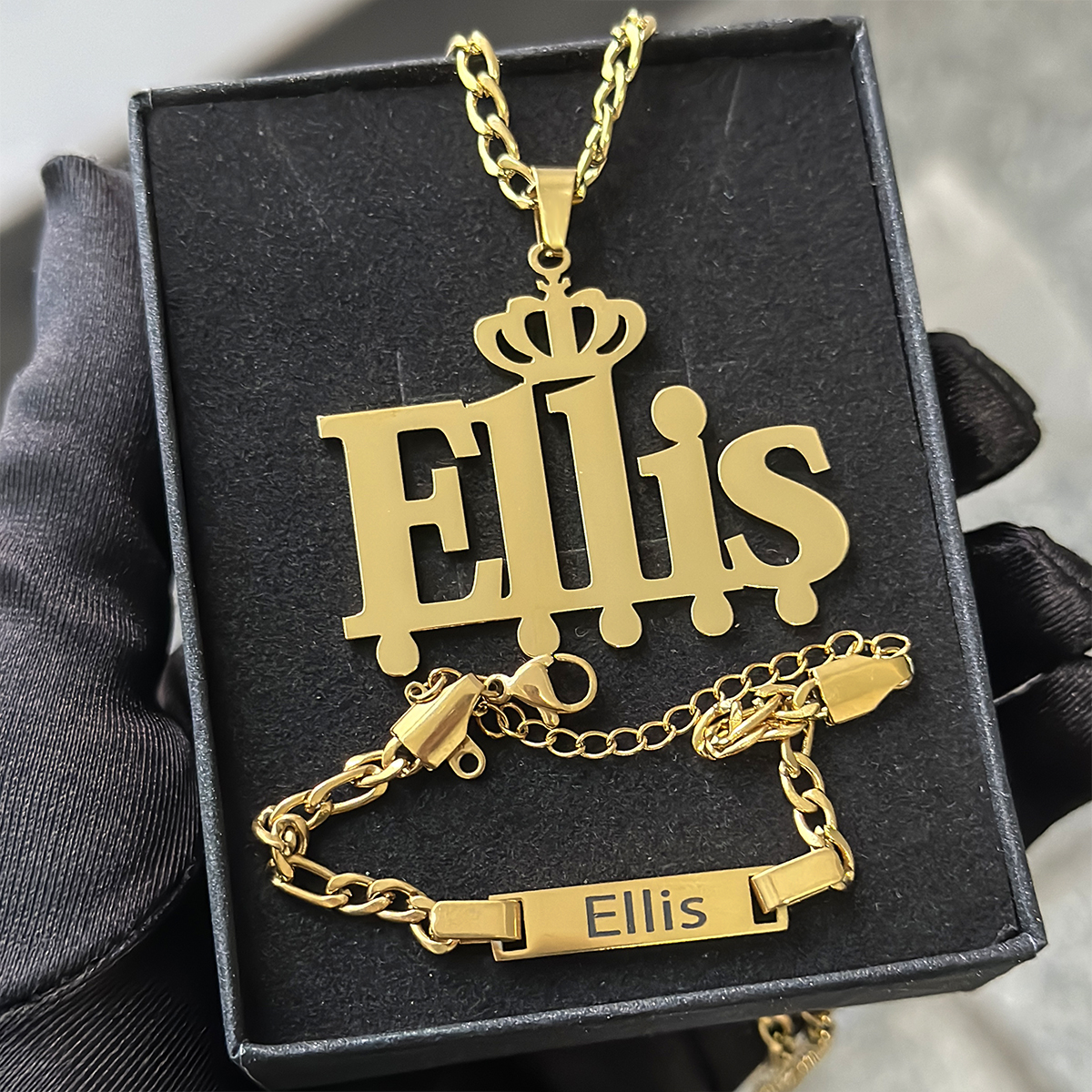 Custom Little Boy Name Necklac - Men'S Accessories Jewelry Bracelet ulasan dan harga