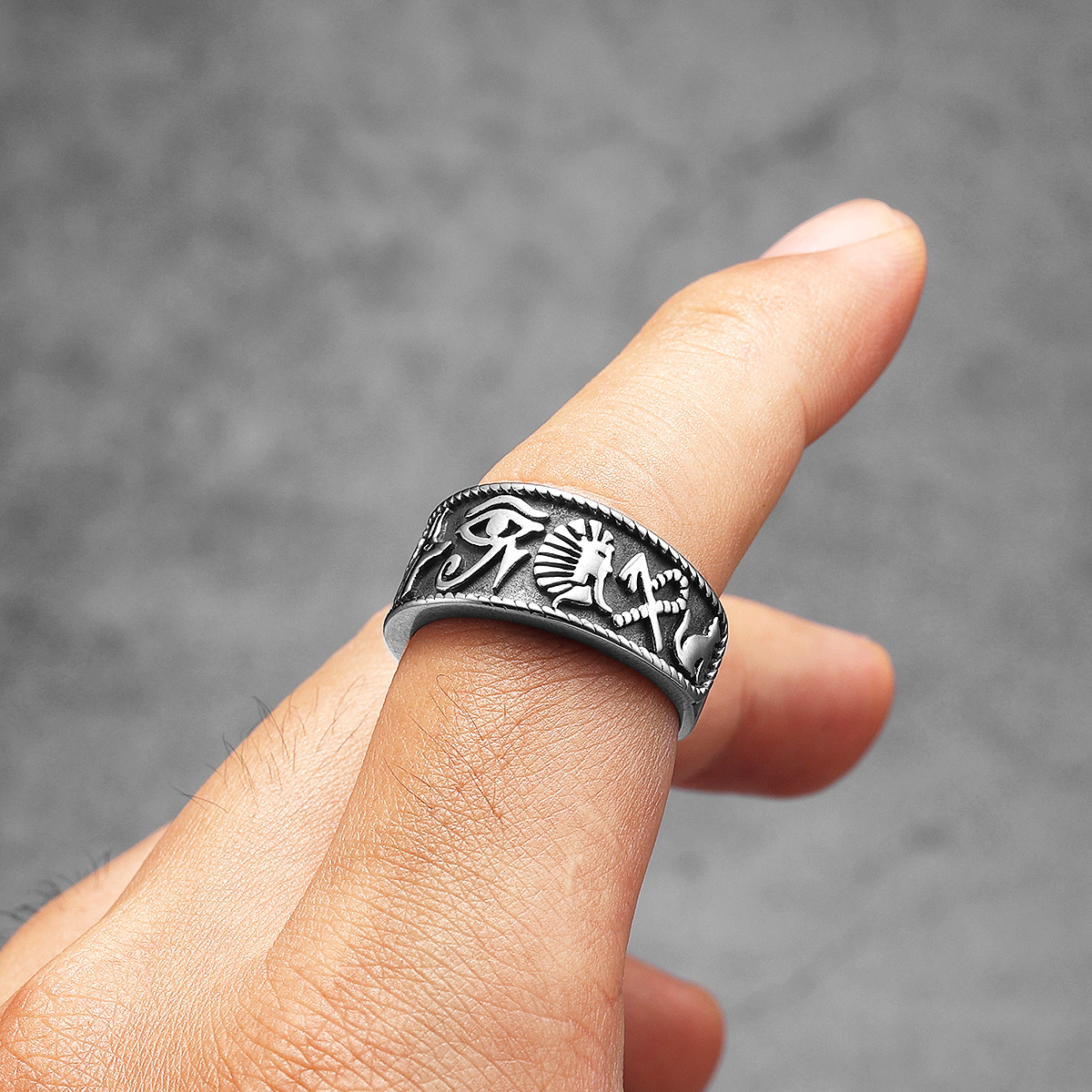 Egypt Pharaoh Eye of Horus Men - Men'S Accessories Jewelry Egypt ulasan dan harga