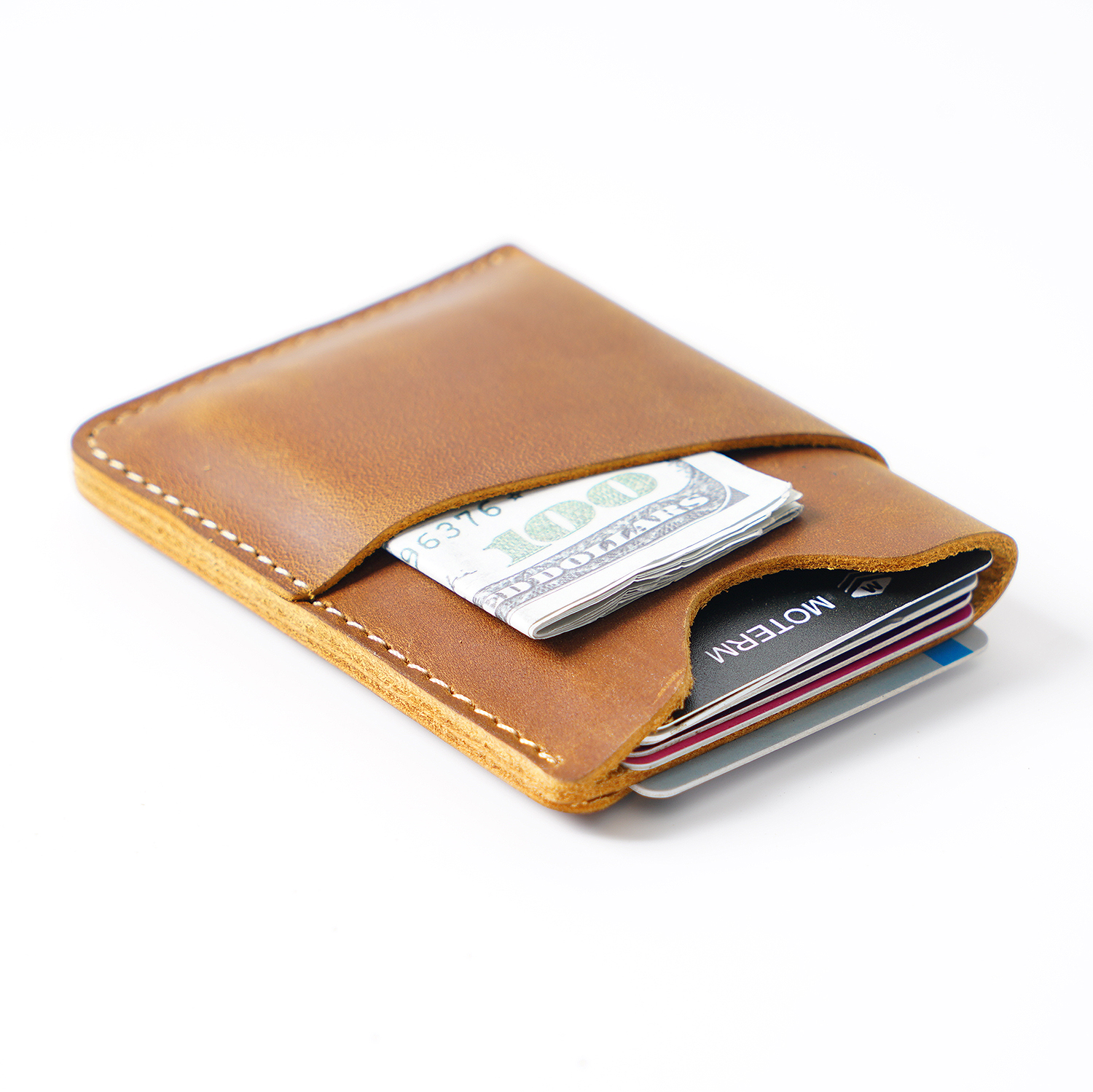 Original Handmade Top-Grain Le - Money Clip Slim ulasan dan harga