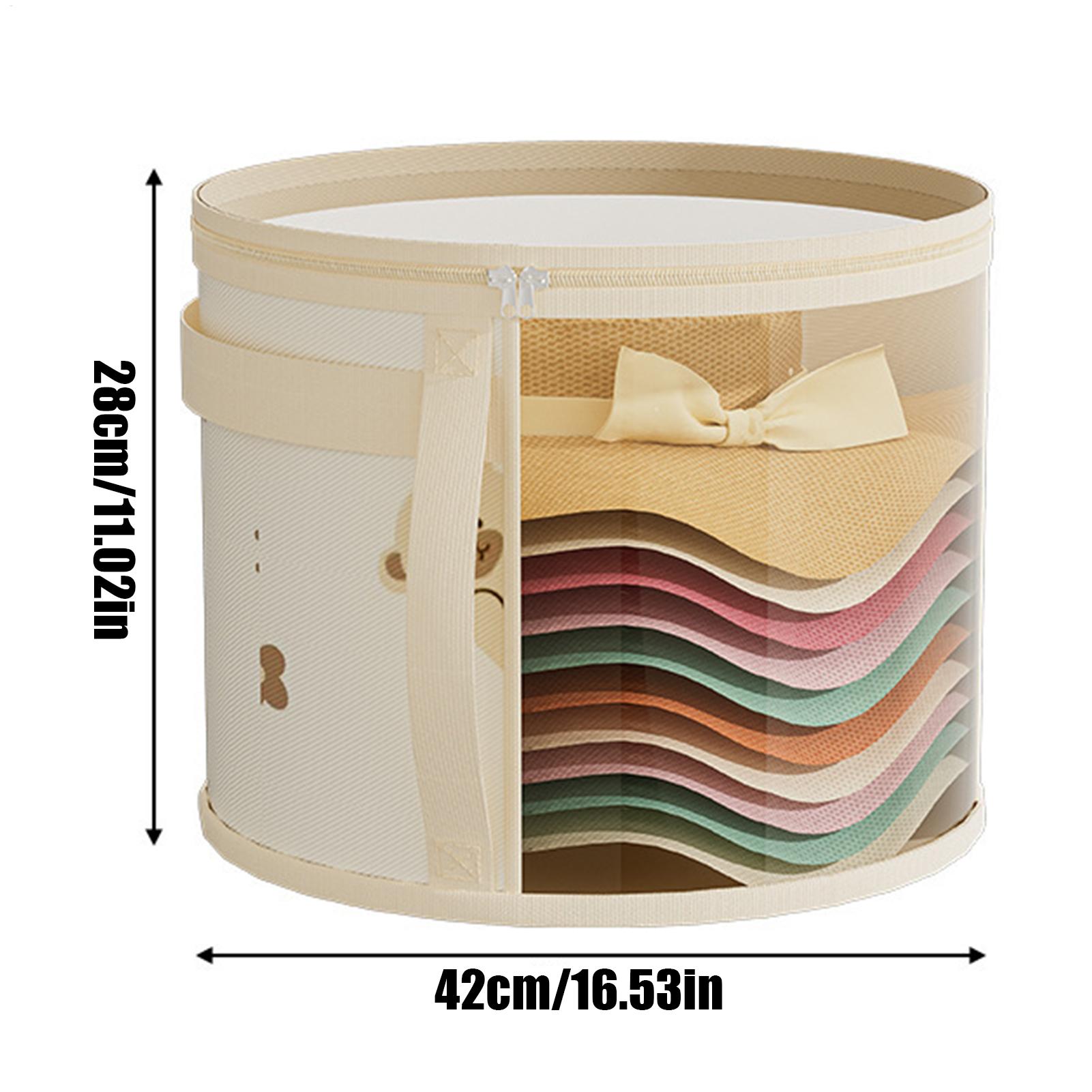 1pc Hat Storage Box Beach Hat  - Men'S Accessories Wardrobe ulasan dan harga
