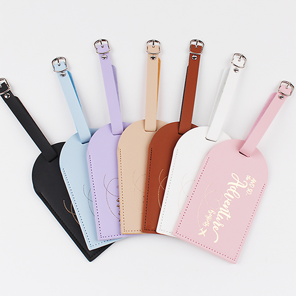 1PC Women Men PU Leather Lugga - Men Accessories Name ulasan dan harga