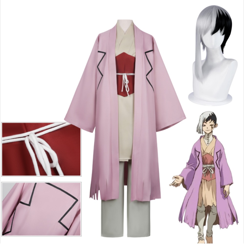 Gen Asagiri Cosplay Costume Ja - Men'S Accessories With Suits ulasan dan harga