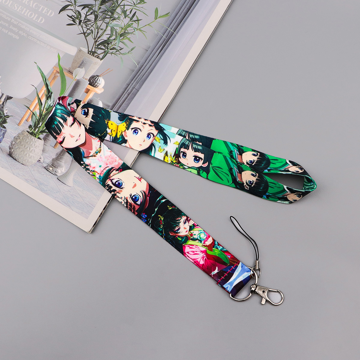 Cute Anime Girl Lanyard Neck S - Men Accessories Bag ulasan dan harga