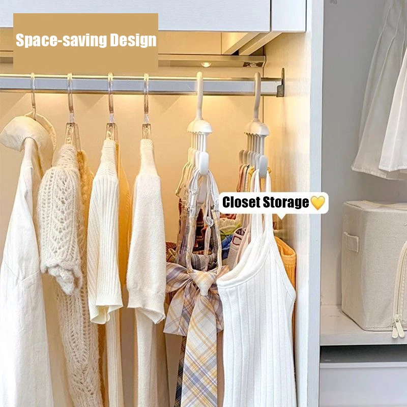 6 Hooks Women Storage Bra Hang - Men'S Accessories Wardrobe ulasan dan harga