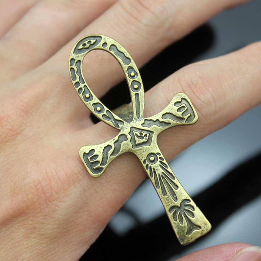 Vintage Bronze Silver Plated T - Men'S Accessories Jewelry Egypt ulasan dan harga