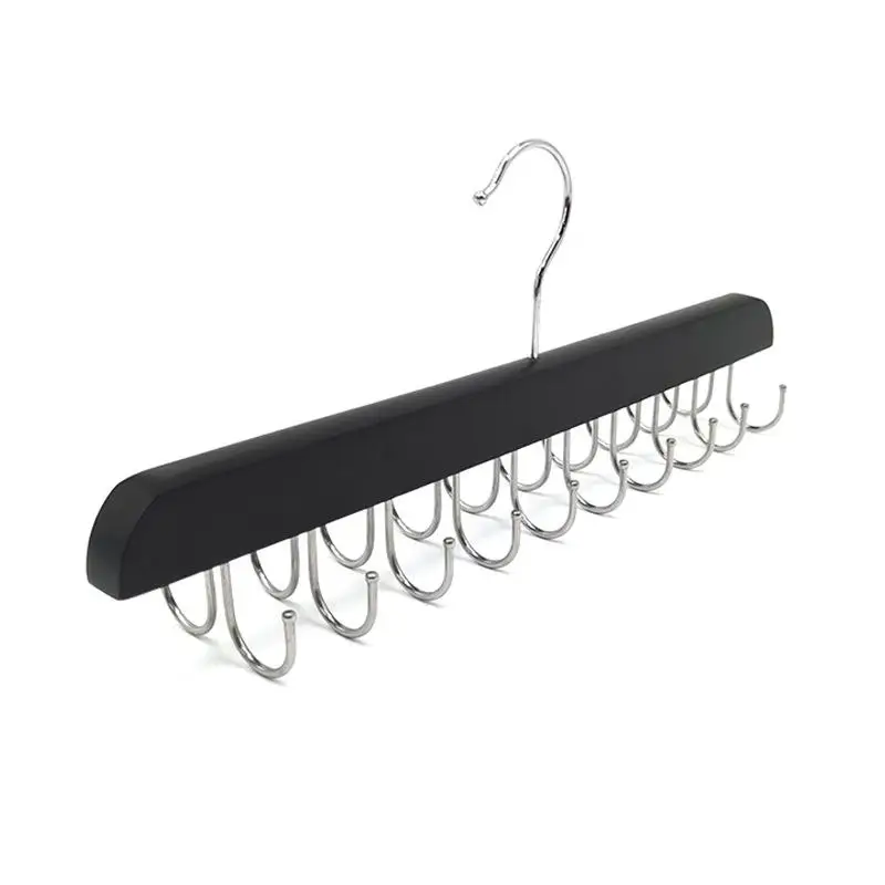 Wooden Belt Rack Women Storage - Men'S Accessories Wardrobe ulasan dan harga