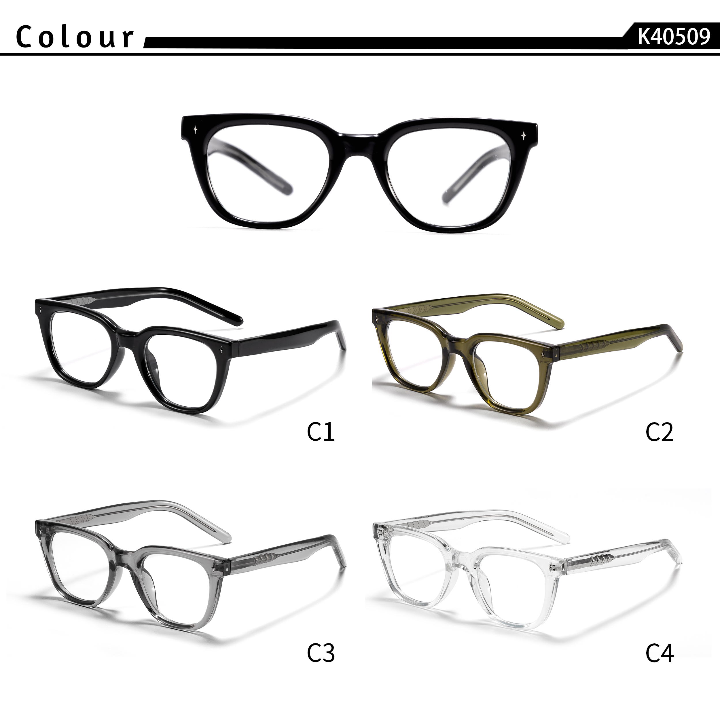 HBK Fashion  Square Glasses Fr - Men Accessories Tips ulasan dan harga