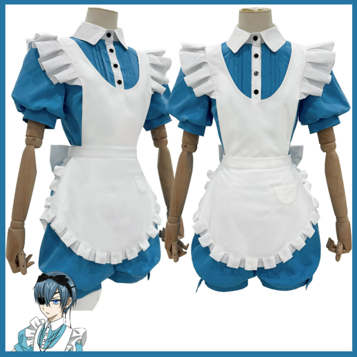 Anime Ciel Phantomhive Smile C - Men'S Accessories With Suits ulasan dan harga