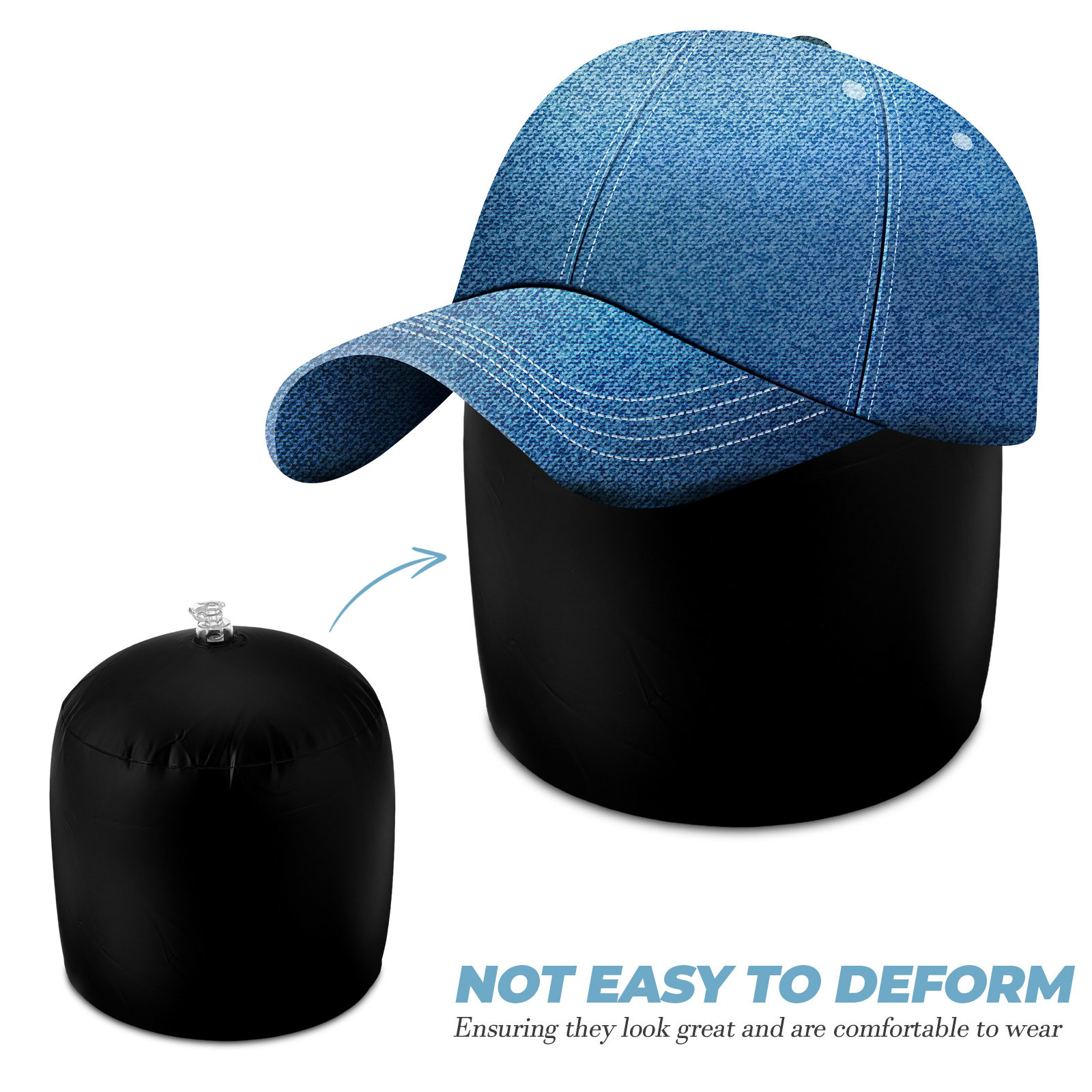 Inflatable Hat Shaper Support  - Men'S Accessories Wardrobe ulasan dan harga