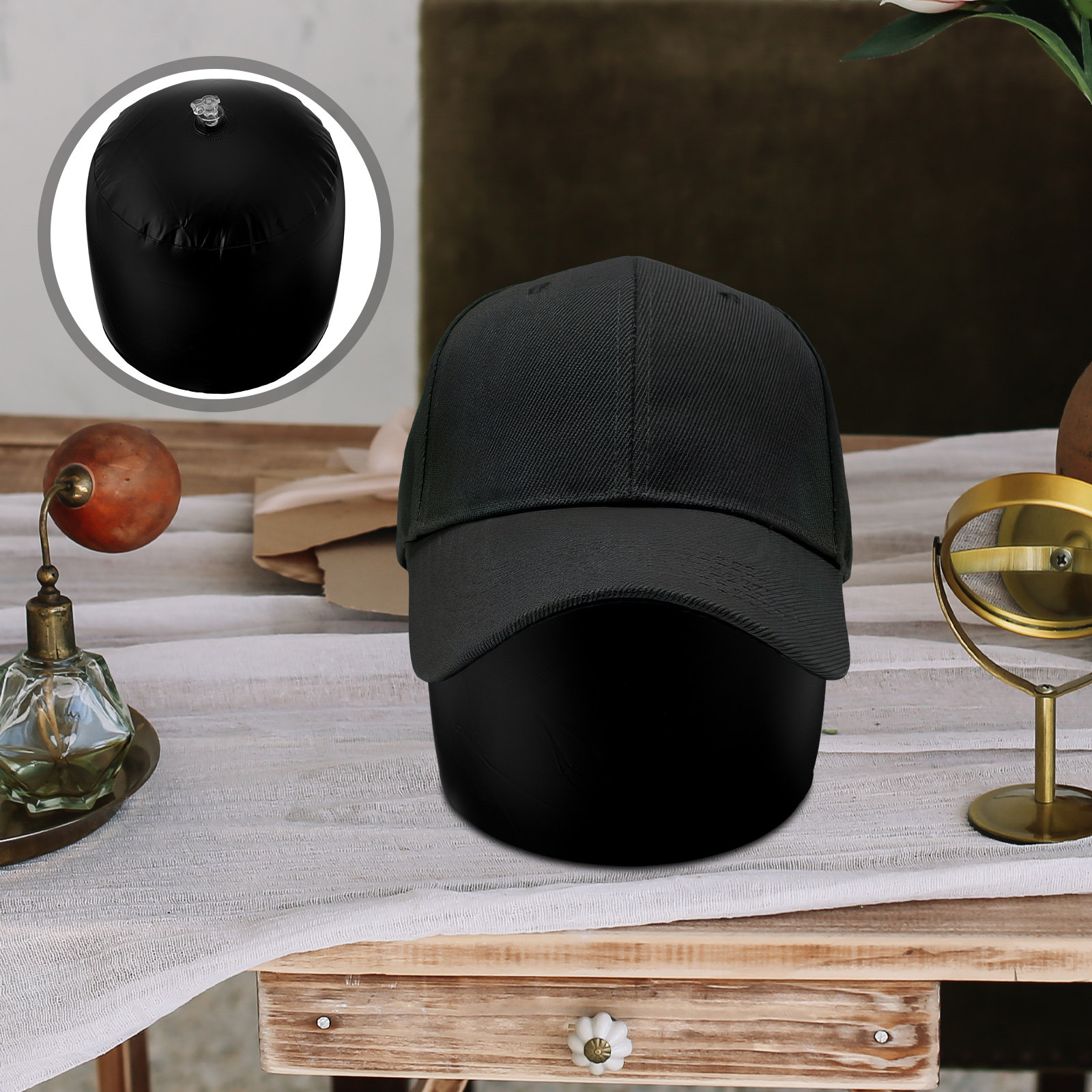 Inflatable Hat Shaper Support  - Men'S Accessories Wardrobe ulasan dan harga