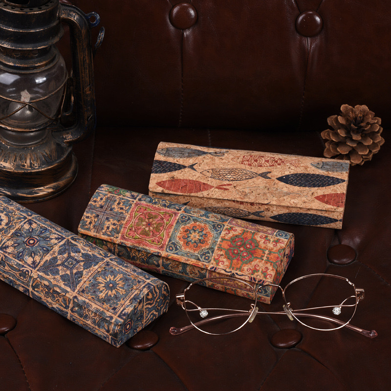 **Natural Cork Glasses Case Ha - Men Accessories To Look Good ulasan dan harga