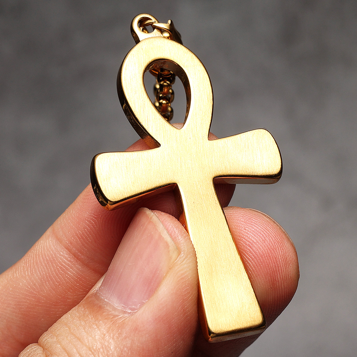 Egypt Cross Men Necklaces Stai - Men'S Accessories Jewelry Egypt ulasan dan harga
