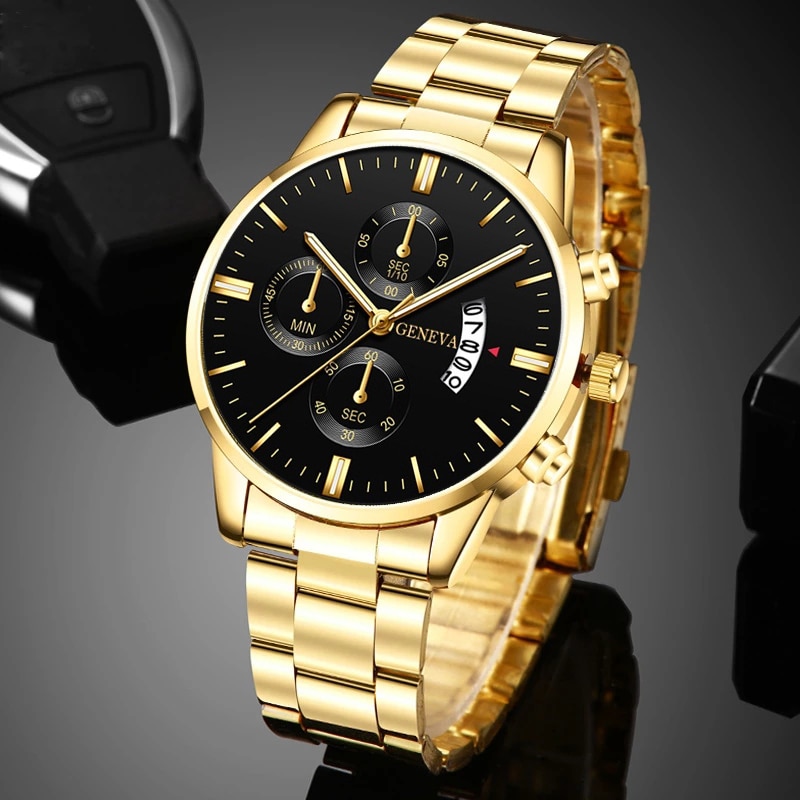 2023 Fashion Men Gold Stainles - Men Accessories For Wrist ulasan dan harga