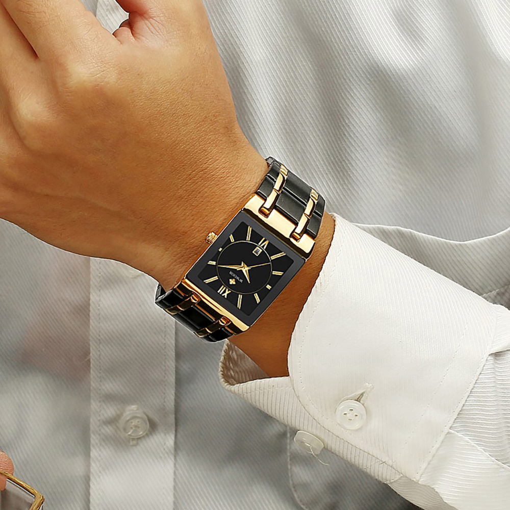 WWOOR Brand Luxury Gold Bracel - Men Accessories For Wrist ulasan dan harga