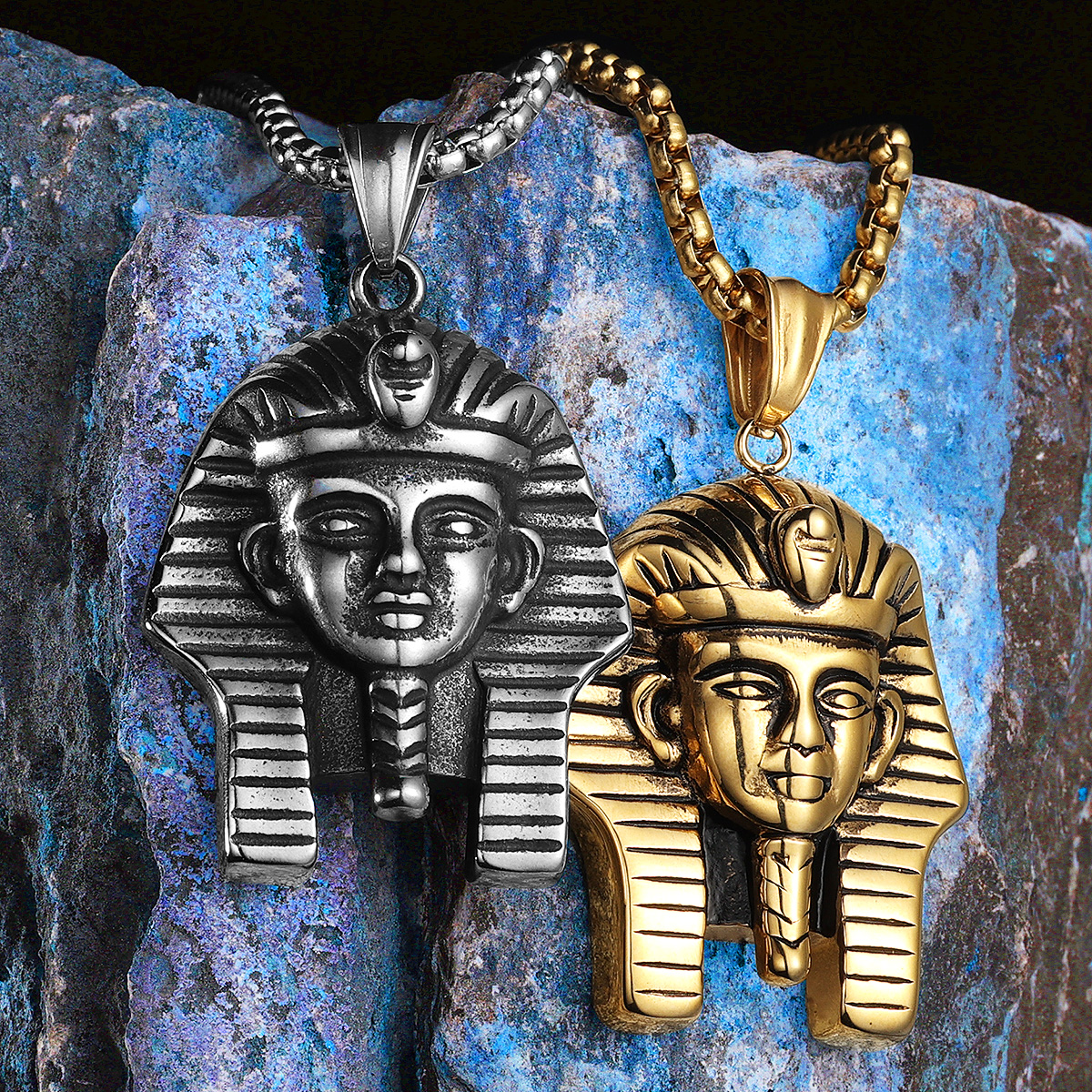Egypt Pharaoh Sphinx Men Neckl - Men'S Accessories Jewelry Egypt ulasan dan harga