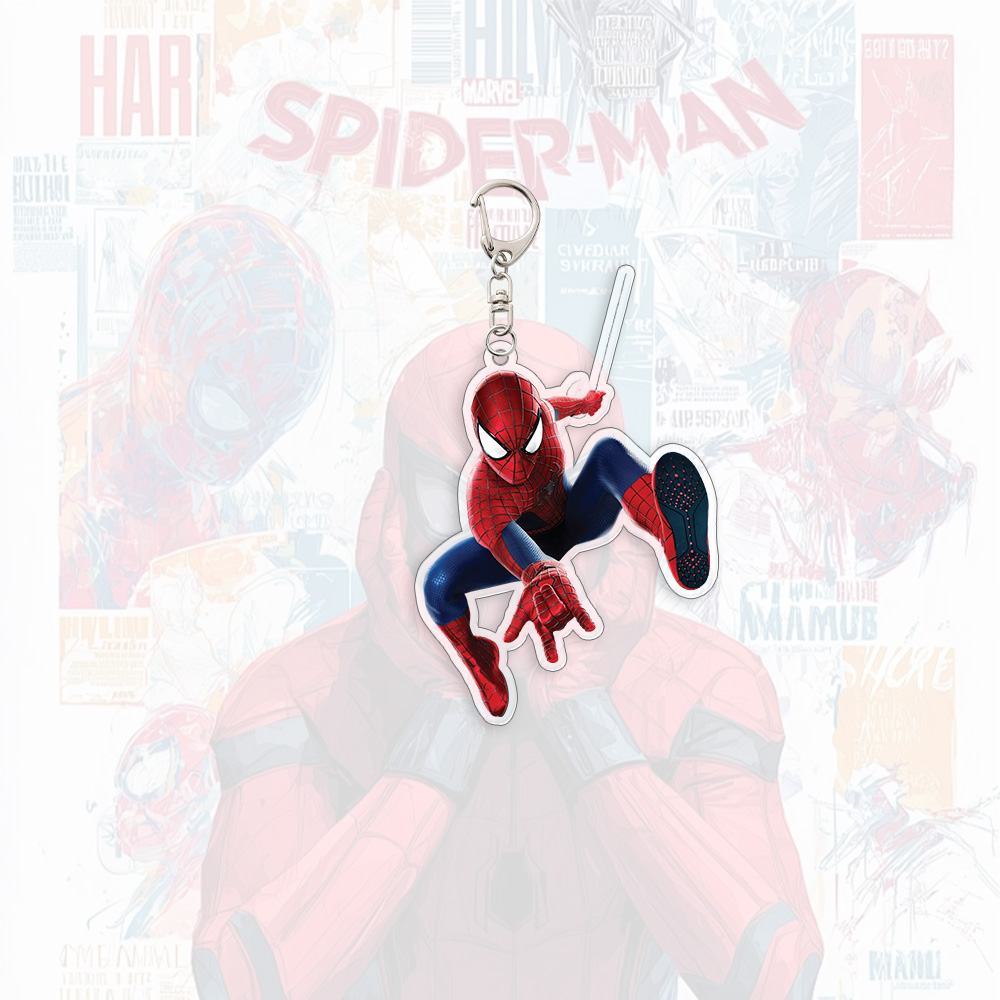 Spider Man Acrylic Keychain An - Men Accessories Bag ulasan dan harga