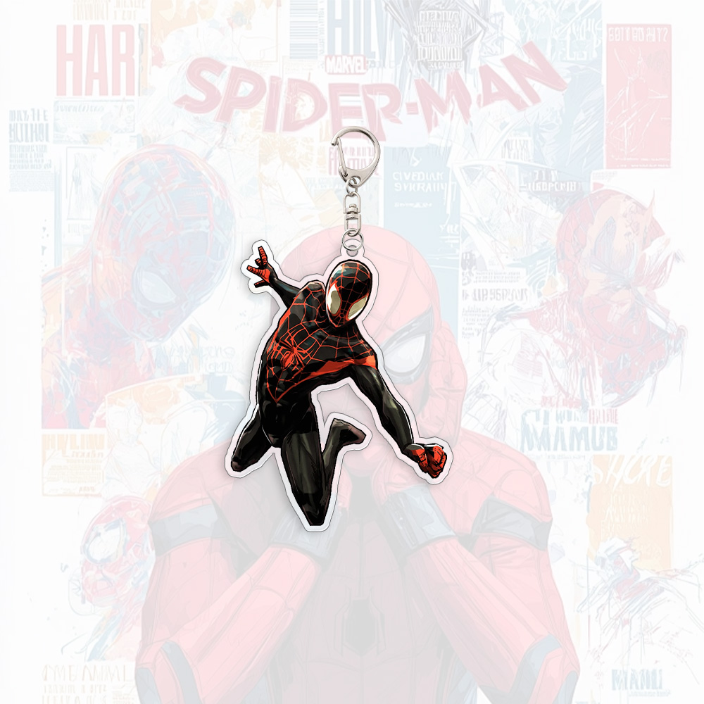 Spider Man Acrylic Keychain An - Men Accessories Bag ulasan dan harga