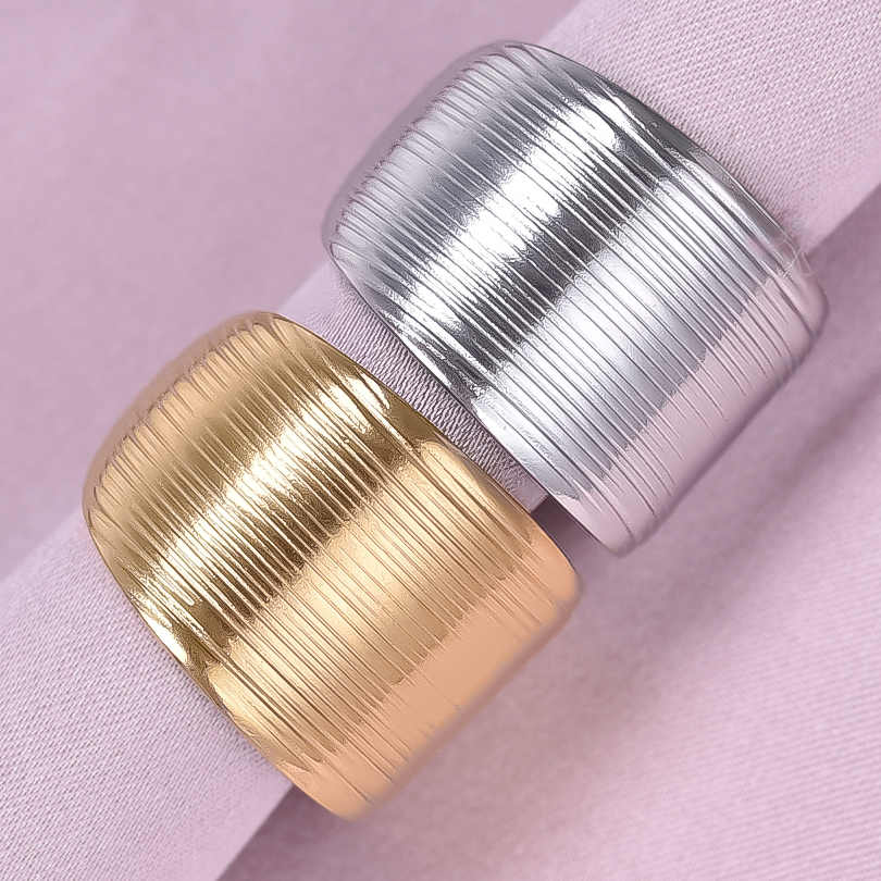Korea Fashion Wide Ring Open S - Men Accessories Drawing ulasan dan harga