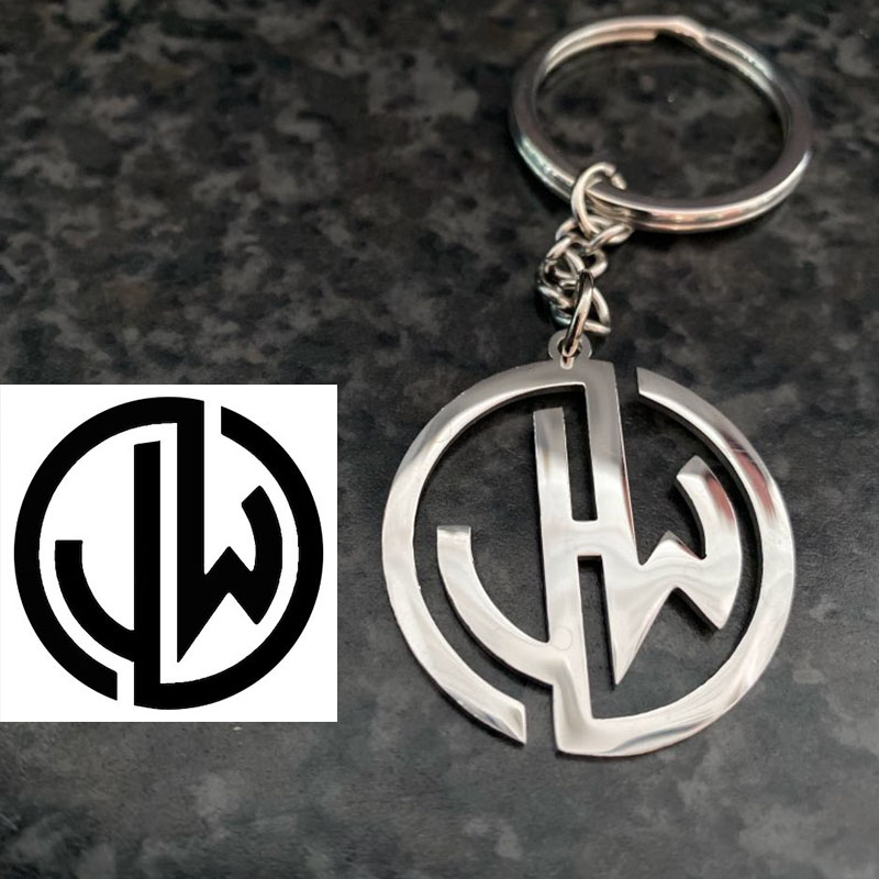 Customized Any Logo Keychain F - Men Accessories Name ulasan dan harga
