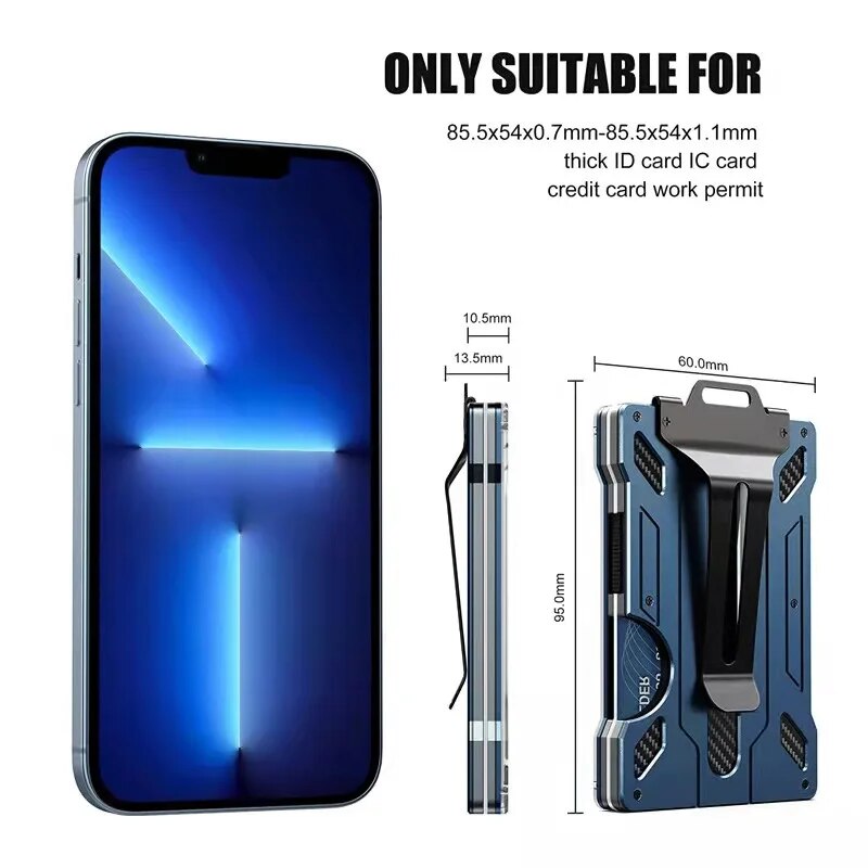 Minimalist Slim Wallet for Men - Money Clip Slim ulasan dan harga